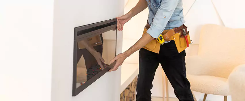 Metal Fireplace Installation in Imperial Beach, California