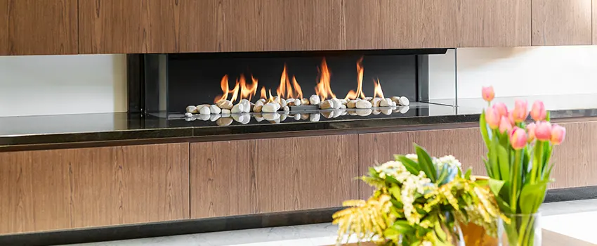 Double-height Fireplace Design Refurbishment in Imperial Beach, California